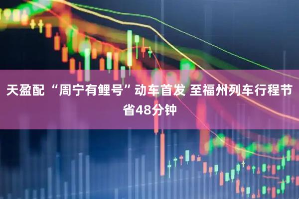 天盈配 “周宁有鲤号”动车首发 至福州列车行程节省48分钟