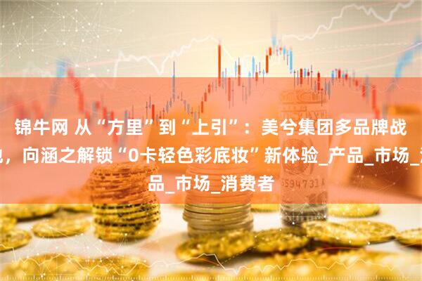 锦牛网 从“方里”到“上引”：美兮集团多品牌战略落地，向涵之解锁“0卡轻色彩底妆”新体验_产品_市场_消费者