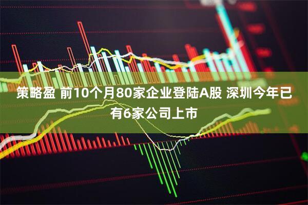 策略盈 前10个月80家企业登陆A股 深圳今年已有6家公司上市