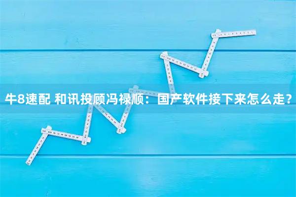 牛8速配 和讯投顾冯禄顺：国产软件接下来怎么走？
