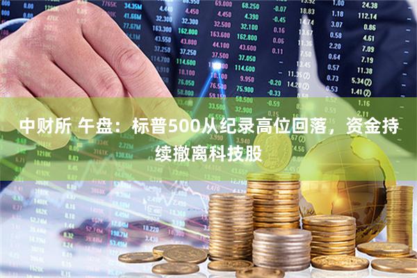 中财所 午盘：标普500从纪录高位回落，资金持续撤离科技股